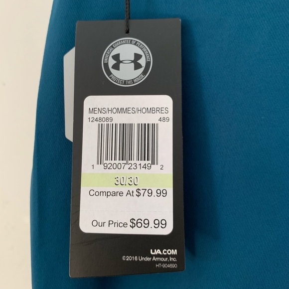 NWT Under Armour Athletic Pants for Men’s 30/30 - Picture 7 of 11